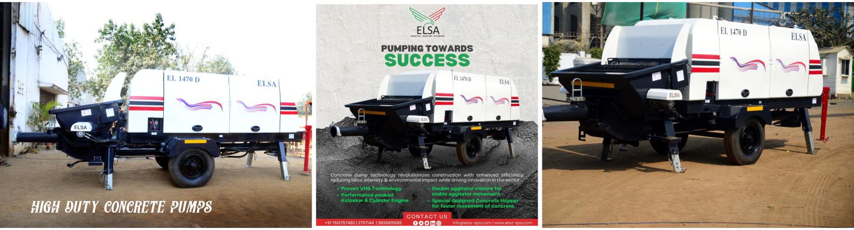 ELSA Concrete pump